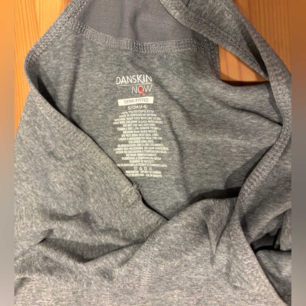 Gray Racerback Tank Top - Picture 3 of 3